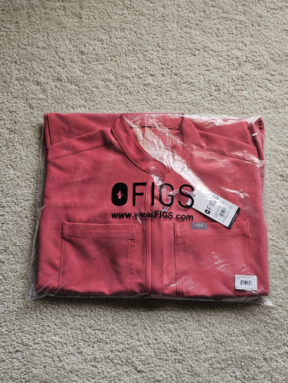 FIGS RAFAELA CARGO SCRUB JUMPSUIT